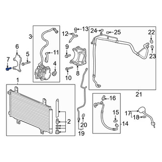 Honda OE - Engine Cradle Bolt