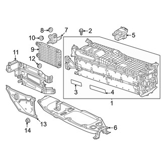 Honda OE - Electrical - Battery (High Voltage), (Hybrid Sport / Hybrid Sport Touring)