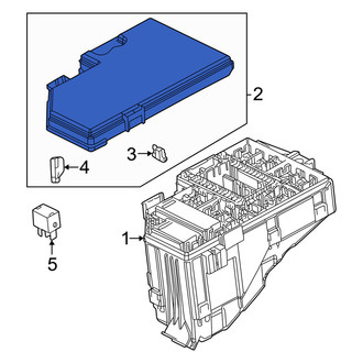 Honda OE - Fuse and Relay Center Cover