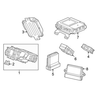 Honda OE - Electrical Components (Instrument Panel Compartment), (Sedan)