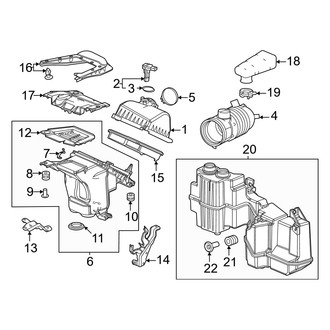 Honda OE - Engine / Transaxle - Air Intake