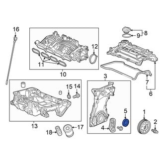 Honda OE - Rear Engine Crankshaft Seal