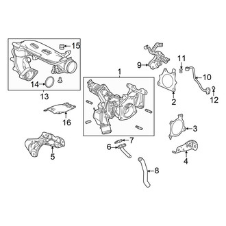 Honda OE - Engine / Transaxle - Turbocharger & Components (1.5L)