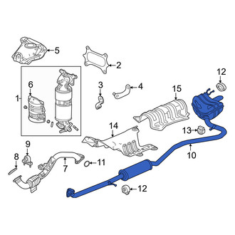 Honda OE - Exhaust Muffler