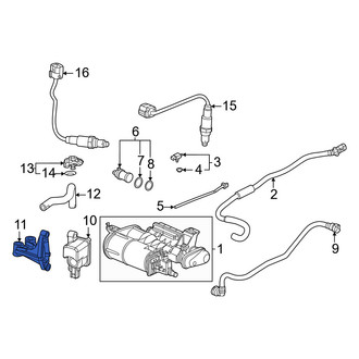 Honda OE - Vapor Canister Purge Solenoid Bracket