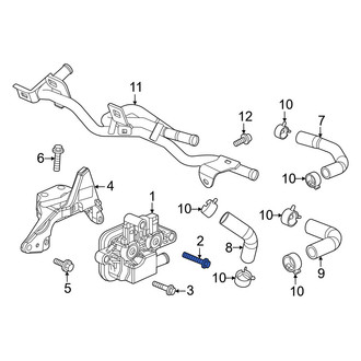 Honda OE - Vapor Canister Purge Solenoid Bolt