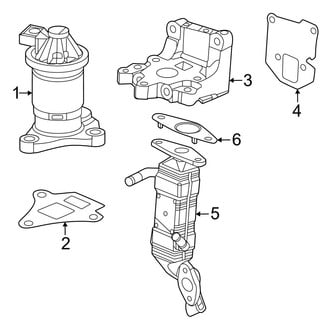 Honda OE - Emission System - EGR System (Hybrid Sport / Hybrid Sport Touring)