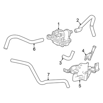 Honda OE - Emission System - Emission Components (Purge Control Valve), (1.5L)