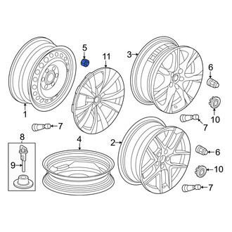 Honda OE - Wheel Lug Nut
