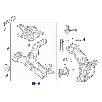Honda OE - Suspension Ball Joint Nut & Washer