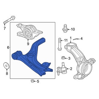 Honda OE - Front Left Suspension Control Arm