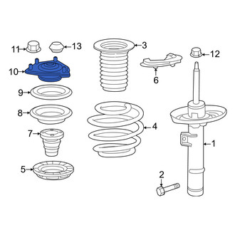 Honda OE - Front Suspension Strut Mount