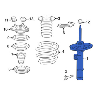 Honda OE - Front Right Suspension Strut