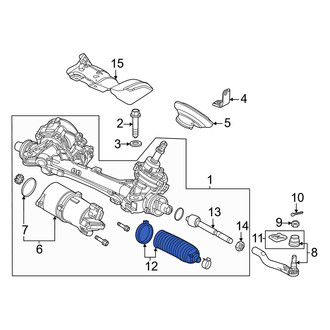 Honda OE - Rack and Pinion Bellows
