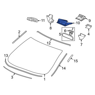 Honda OE - Front Rain Sensor Cover