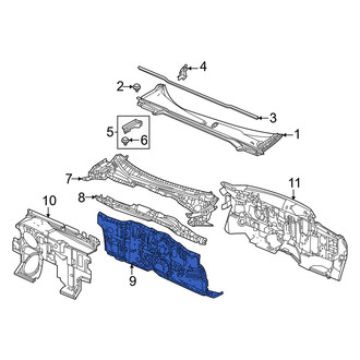 Honda OE - Front Firewall