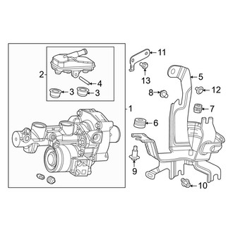 Honda OE - Cowl - Components on Dash Panel (Hybrid Sport / Hybrid Sport Touring)