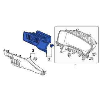 Honda OE - Front Left Dashboard Air Vent
