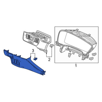 Honda OE - Left Instrument Panel Trim Panel