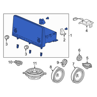 Honda OE - Radio Control Unit