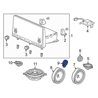 Honda OE - Center Rear Speaker