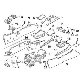 Honda OE - Center Console (Si)