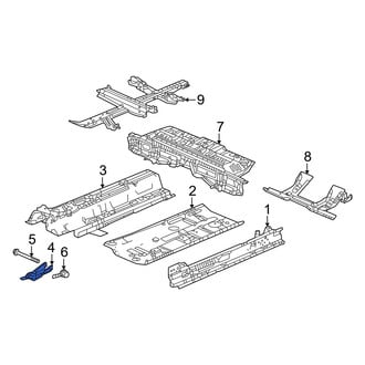 Honda OE - Front Left Frame Side Member Reinforcement