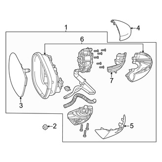 Honda OE - Front Door - Outside Mirrors (With Signal Lamp), (Hybrid Sport Touring)