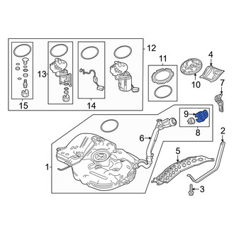 Honda OE - Fuel Filler Neck Adapter