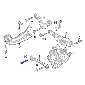 Honda OE - Lower Outer Suspension Control Arm Bolt