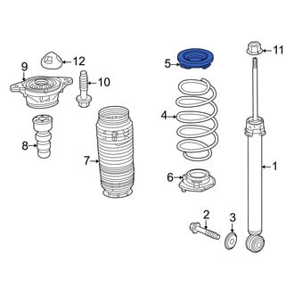 Honda OE - Rear Upper Coil Spring Insulator