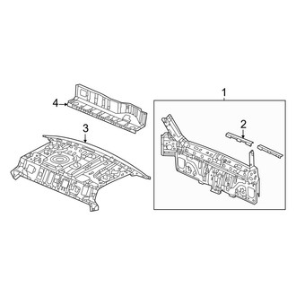 Honda OE - Rear Body & Floor - Rear Body (Sedan)