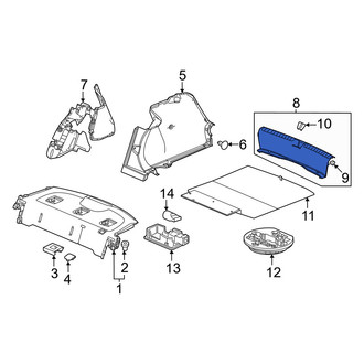 Honda OE - Rear Rear Body Panel Trim Panel