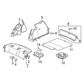 Honda OE - Rear Body & Floor - Interior Trim