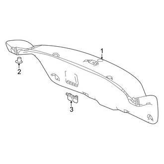 Honda OE - Trunk Lid - Interior Trim (Hybrid Sport / LX / Si / Sport Sedan)
