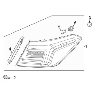 Honda OE - Rear Lamps - Tail Lamps (Sedan)