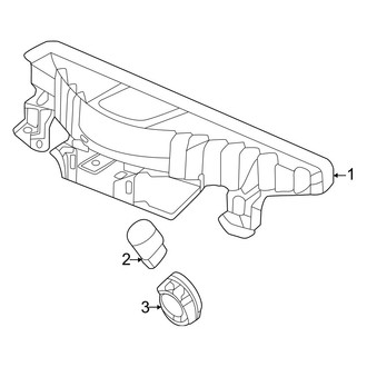 Honda OE - Rear Lamps - High Mounted Stop Lamp (Hybrid Sport / LX / Sport)