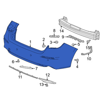 Honda OE - Front Bumper Cover