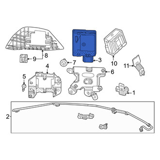 Honda OE - Rear Blind Spot Detection System Warning Sensor