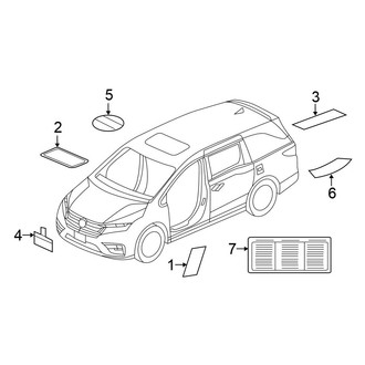 Honda OE - Information Labels - Labels