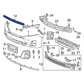 Honda OE - Front Center Grille
