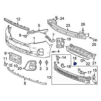 Honda OE - Grille Cap