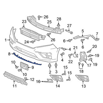 Honda OE - Front Spoiler