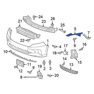 Honda OE - Front Left Bumper Guide