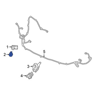 Honda OE - Rear Parking Aid Sensor Housing