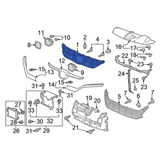 Honda OE - Grille Bracket