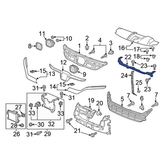 Honda OE - Front Grille Reinforcement