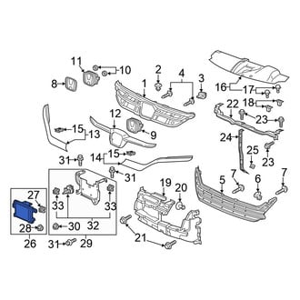 Honda OE - Front Cruise Control Distance Sensor