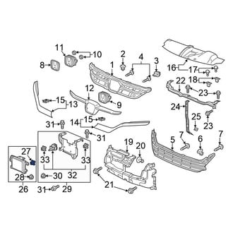 Honda OE - Cruise Control Distance Sensor Bracket