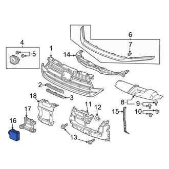Honda OE - Front Cruise Control Distance Sensor